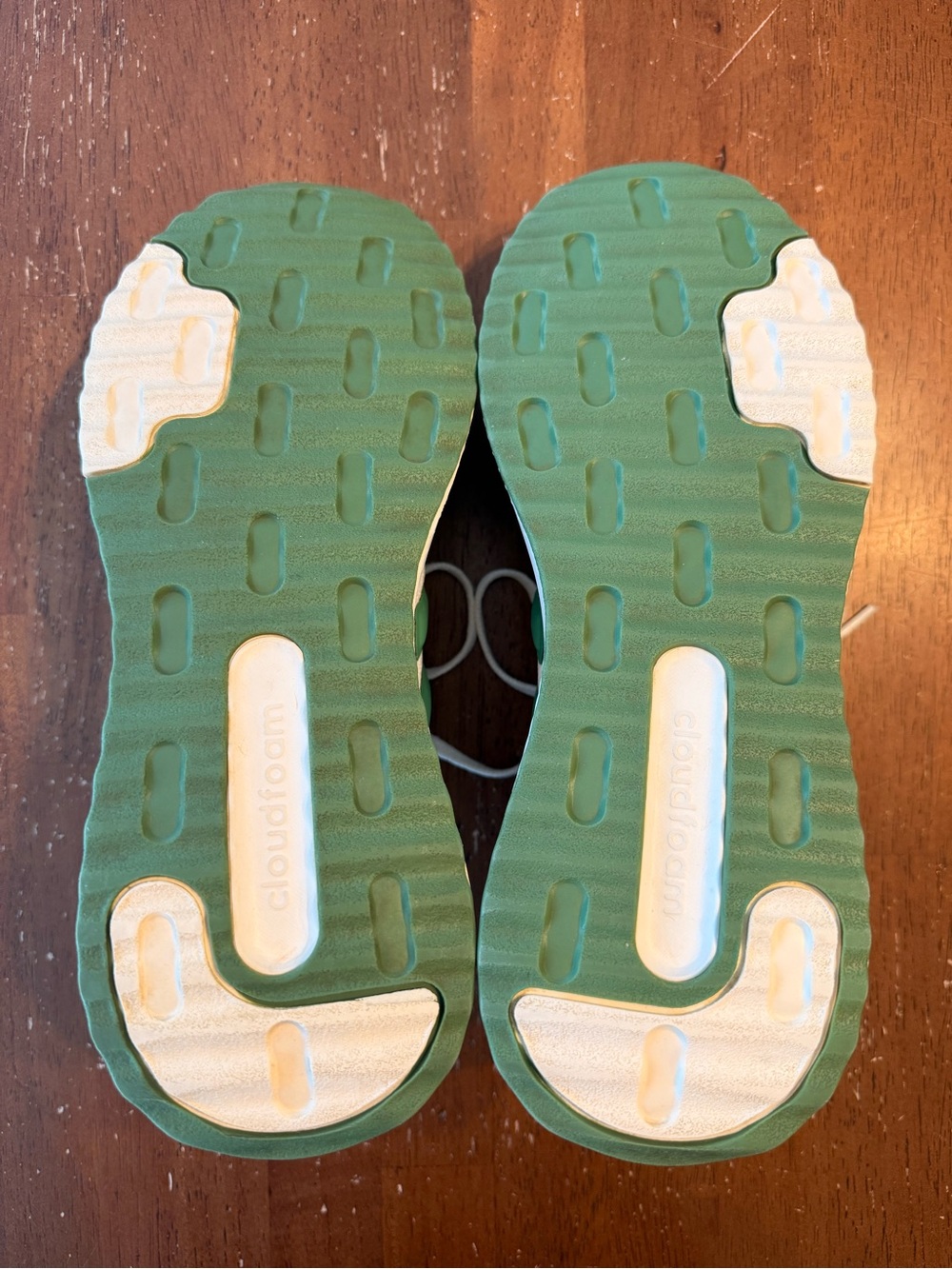 Adidas X_PLR Path Running Shoes Men 7 Women 8.5 White Dark Green IH0939 - Picture 6 of 10